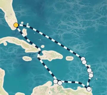 14 Night Ft. Lauderdale to Ft. Lauderdale cruise