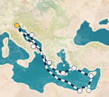 12 Night Venice to Bari cruise