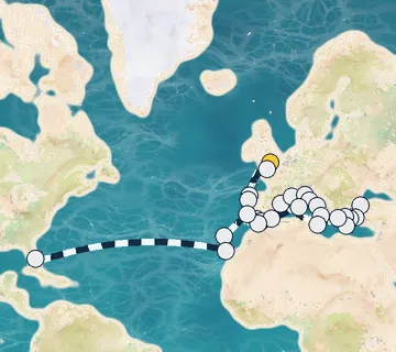 46 Night London to Ft. Lauderdale cruise