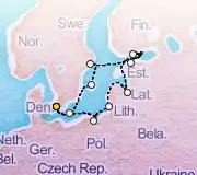12 Night Copenhagen to Copenhagen cruise
