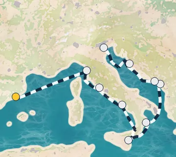 10 Night Barcelona to Venice cruise