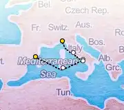5 Night Barcelona to Portofino cruise