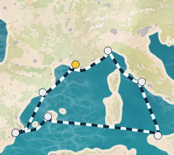 8 Night Marseille to Marseille cruise