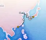 24 Night Osaka to Hong Kong cruise