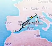 14 Night Toulon to Toulon cruise