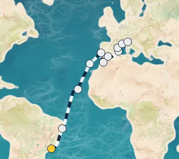 22 Night Rio de Janeiro to Portofino cruise
