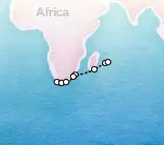 15 Night Cape Town to Mauritius cruise