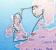 21 Night Greenwich to Amsterdam cruise