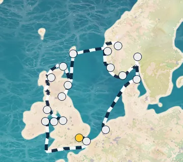 21 Night Greenwich to Amsterdam cruise