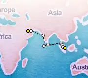 21 Night Doha to Singapore cruise