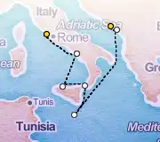 7 Night Dubrovnik to Rome cruise