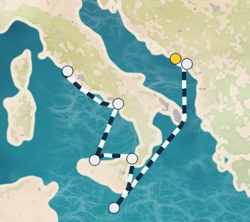 7 Night Dubrovnik to Rome cruise