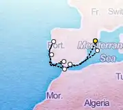 10 Night Barcelona to Barcelona cruise