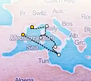 6 Night Marseille to Barcelona cruise