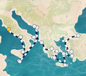21 Night Rome to Istanbul cruise