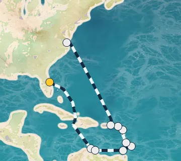 15 Night Port Canaveral to Norfolk cruise