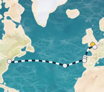 14 Night London to New York cruise