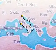 7 Night Venice to Rome cruise