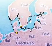 19 Night Copenhagen to Hamburg cruise