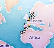 30 Night London to Barcelona cruise
