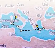 7 Night Athens to Rome cruise