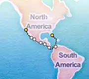 14 Night Ft. Lauderdale to San Diego cruise