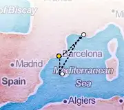 3 Night Barcelona to Barcelona cruise