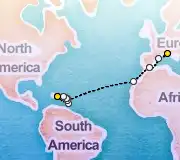 22 Night Savona to La Romana cruise