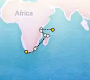 17 Night Port Victoria to Cape Town cruise