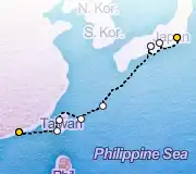 10 Night Tokyo to Hong Kong cruise