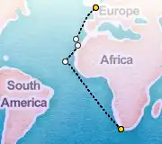 17 Night Cape Town to London cruise