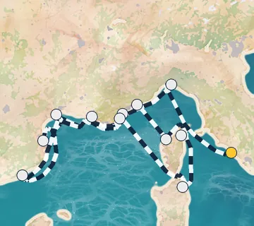 14 Night Rome to Monte Carlo cruise