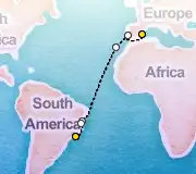 14 Night Valencia to Rio cruise