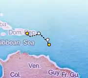 3 Night Fort-de-France to La Romana cruise