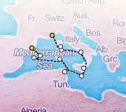 10 Night Barcelona to Nice cruise