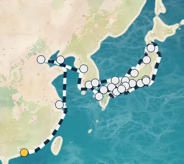 38 Night Hong Kong to Tokyo cruise