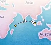 16 Night Singapore to Port Victoria cruise