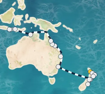 26 Night Auckland to Benoa cruise