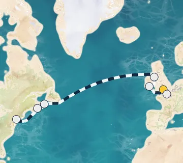 12 Night London to New York cruise