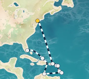 14 Night New York to Miami cruise