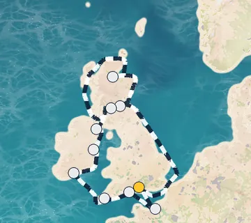 12 Night London to London cruise