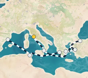 11 Night Rome to Barcelona cruise