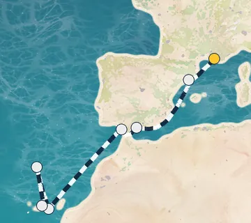 9 Night Marseille to Tenerife cruise