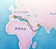 20 Night Dubai to Barcelona cruise