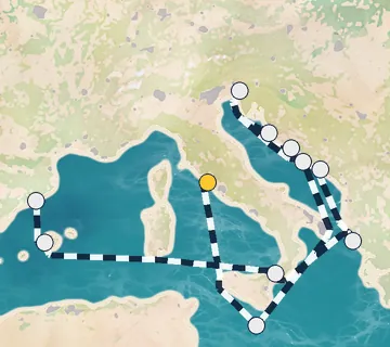 14 Night Rome to Barcelona cruise