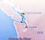 1 Night Vancouver to Seattle cruise