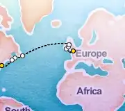 14 Night London to New York cruise