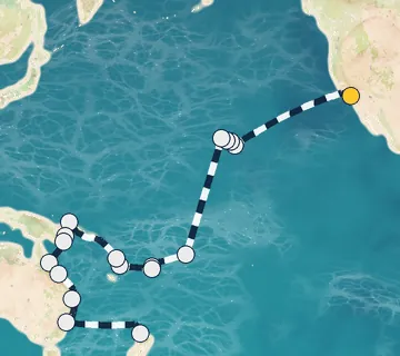 40 Night Los Angeles to Auckland cruise
