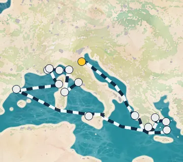 17 Night Ravenna to Rome cruise