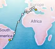 24 Night Sao Paolo to Naples cruise